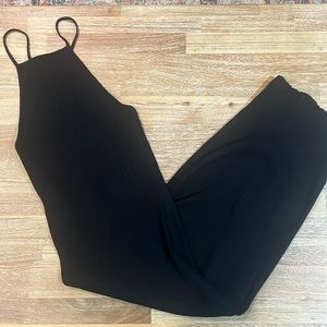 Zara ribbed bodycon midi dress